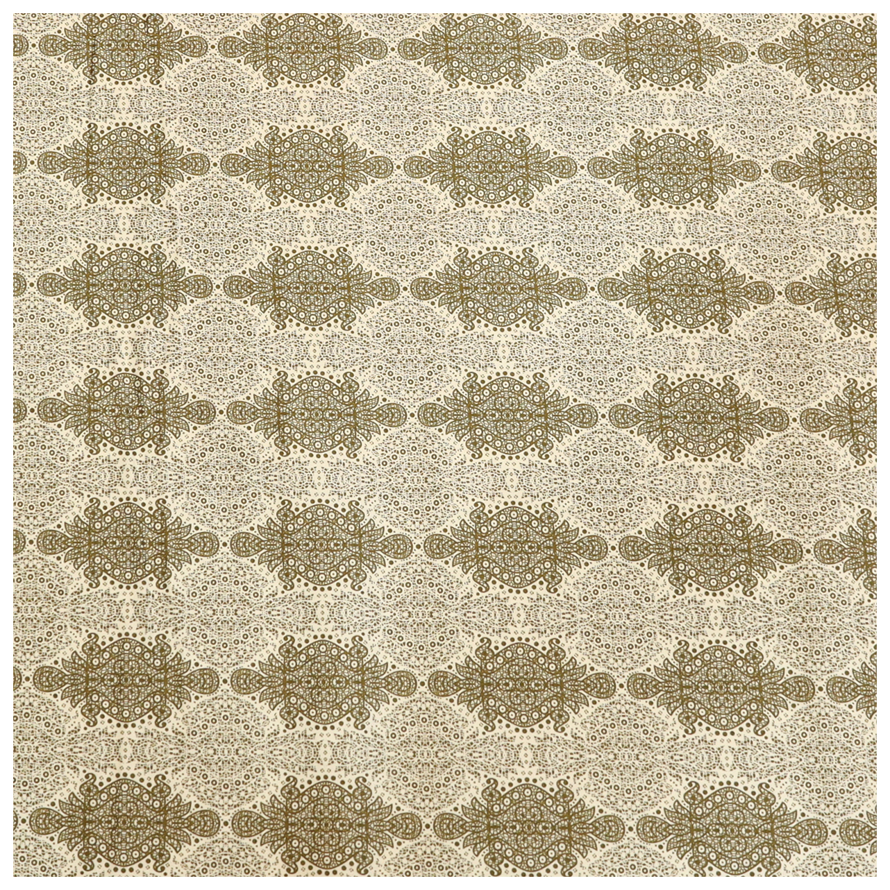 SWISS COTTON SILK PRINTED 44 SONGKET DESIGN