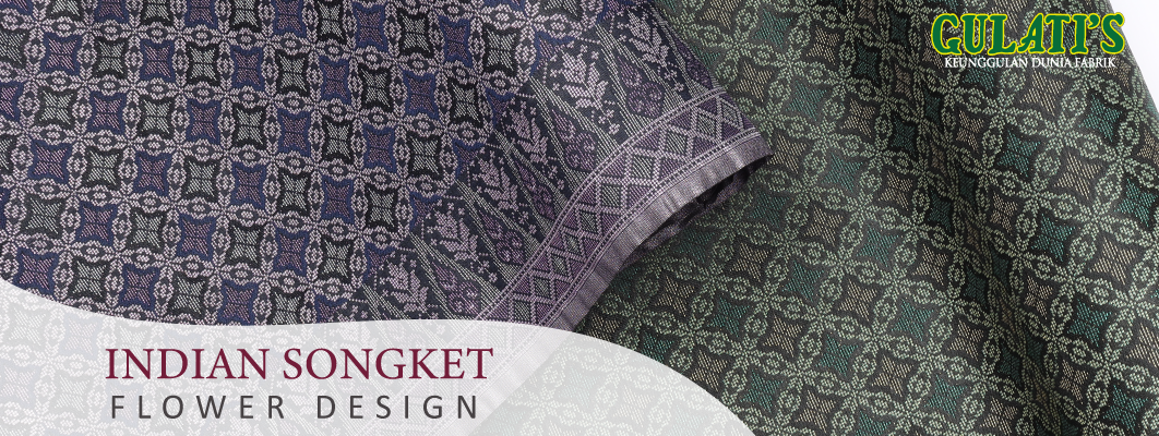 INDIAN SONGKET FLOWER DESIGN