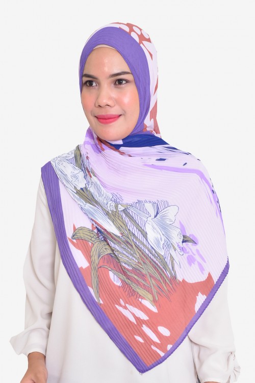 Senna Pleated Shawl