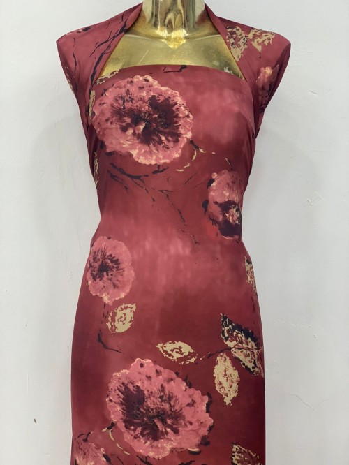 Washable Crepe Printed 44'' - PER METER