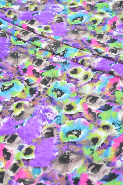 Washable French Crepe Printed - 44"