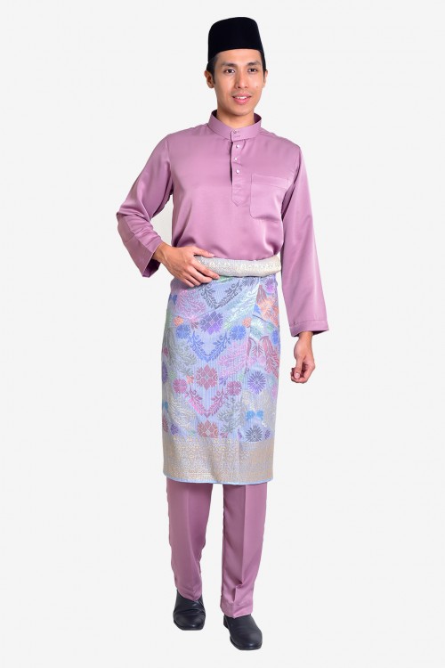 Baju Melayu Lalaki Italian Plain Krizia