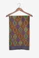 Swiss Cotton Silk Printed (Songket Design)