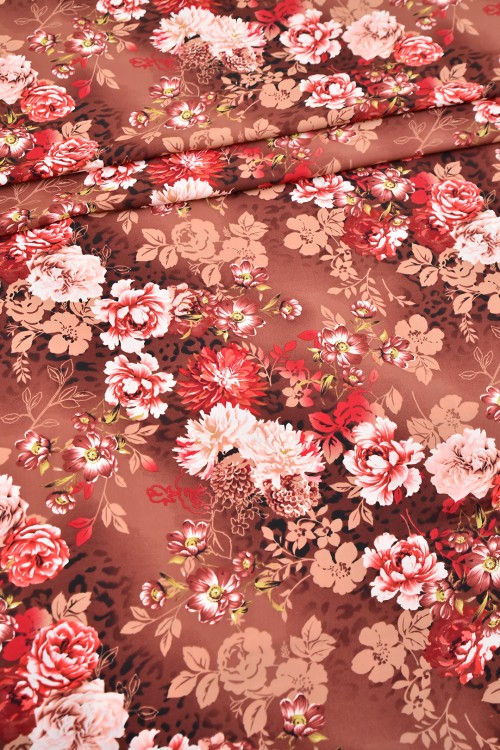 Washable V.Versace Crepe Printed - Per Meter