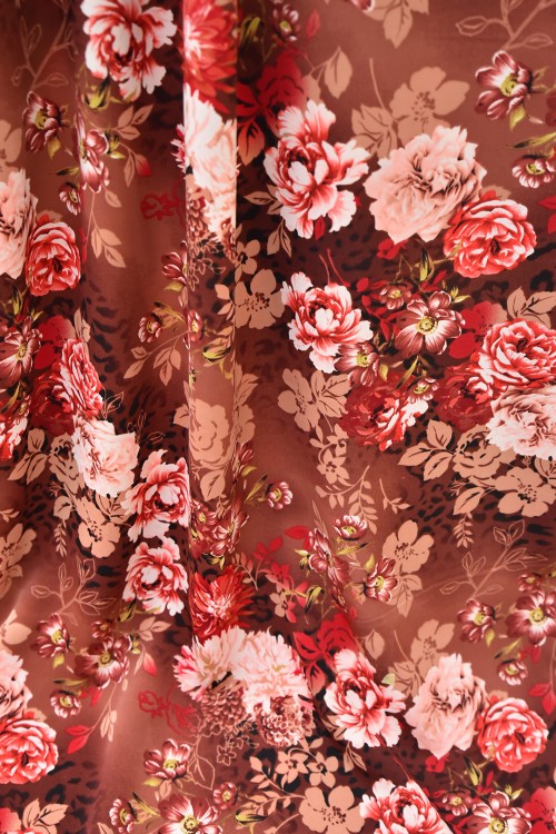 Washable V.Versace Crepe Printed - Per Meter