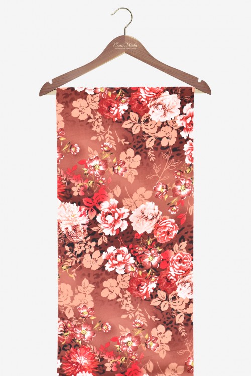 Washable V.Versace Crepe Printed - Per Meter