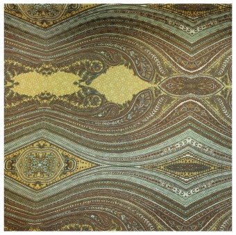 Jaquard silk printed  versace