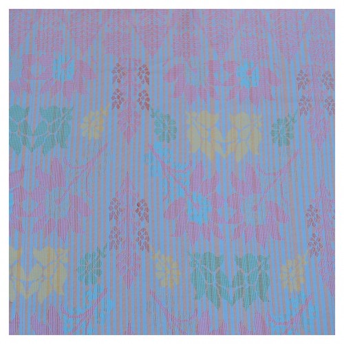 SWISS COTTON SILK PRINTED 44 SONGKET DESIGN