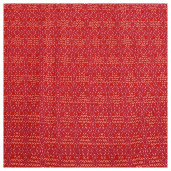 SWISS COTTON SILK PRINTED 44 SONGKET DESIGN