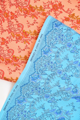 Washable V.Versace Crepe Printed - Per Meter