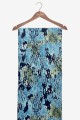 Swiss Cotton Silk Printed (Flower Design)