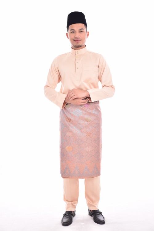 Baju Melayu Lalaki Italian Plain Krizia