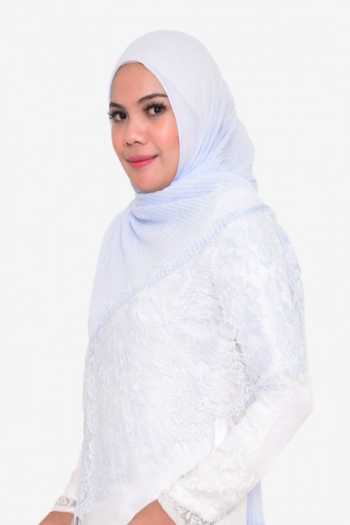 Cassia Lace Pleated Shawl