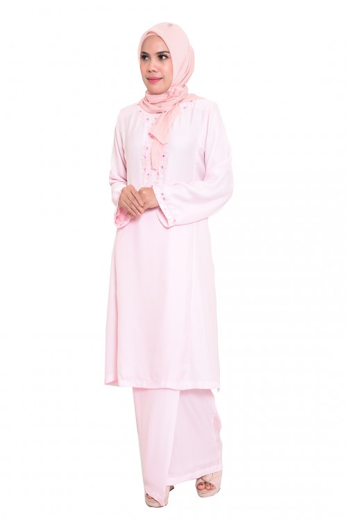 BAJU KURUNG SILKY SATIN