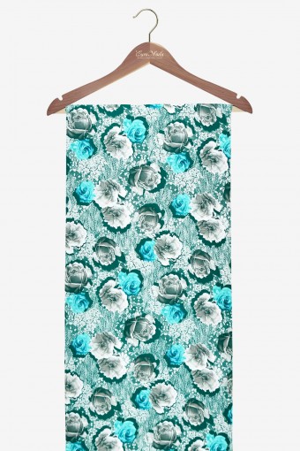 Washable V.Versace Crepe Printed - Per Meter