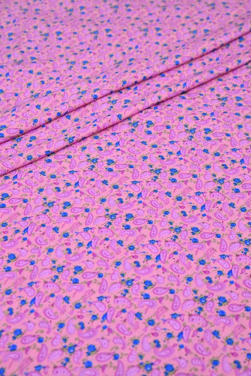 Washable V.Versace Crepe Printed