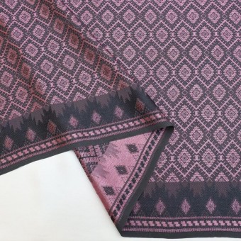 Washable Jacquard Crepe Printed -Songket Design -Bidang 44-Per M