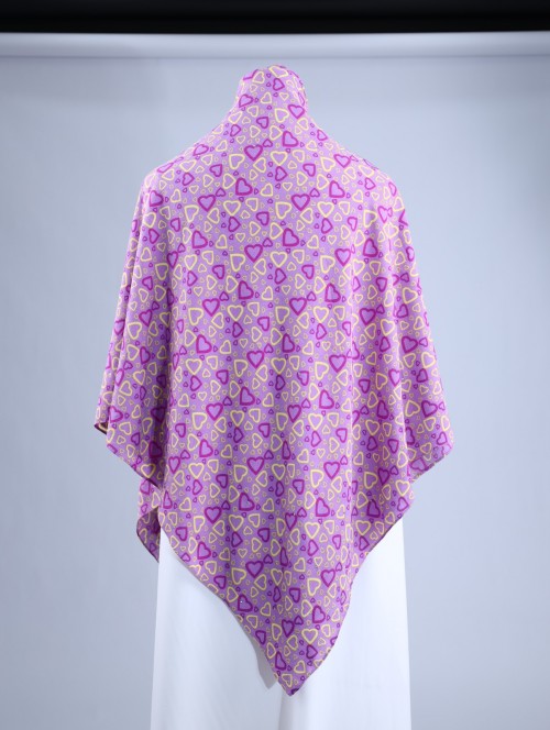 TUDUNG BAWAL BUBBLE CREPE PRINTED