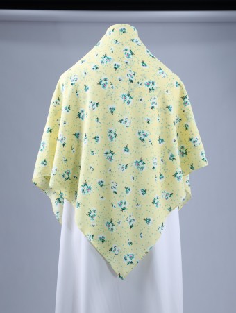 TUDUNG BAWAL BUBBLE CREPE PRINTED