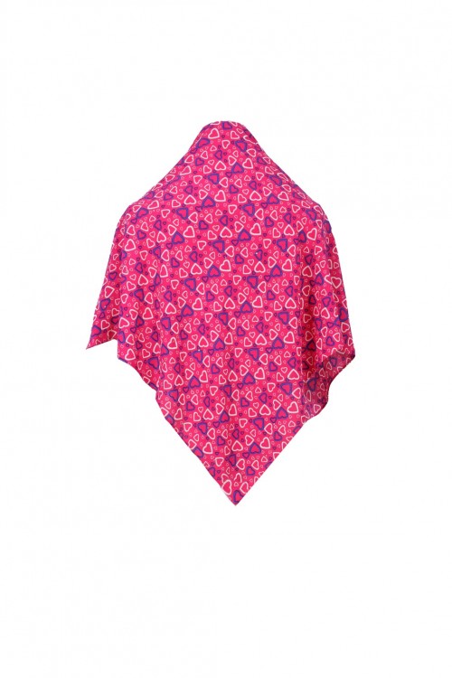 TUDUNG BAWAL BUBBLE CREPE PRINTED (WITH BATU)