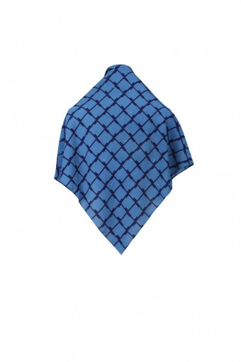 TUDUNG BAWAL BUBBLE CREPE PRINTED (WITH BATU)