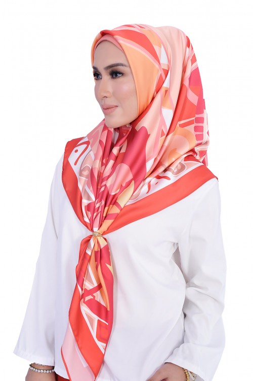 DAISY PRINTED SCARF