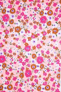 Swiss Cotton Silk Printed (Flower Design)