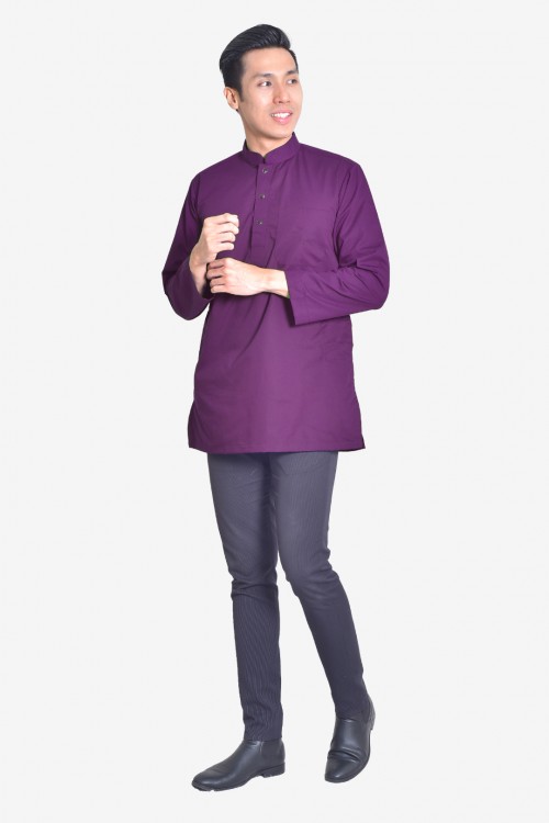 Kurta Idrees - Purple